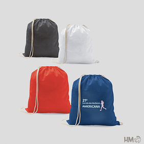 Sacola Tipo Mochila Personalizado