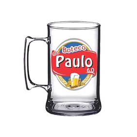 Caneca de chopp personalizada acrílico 1