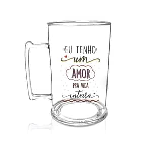 Copo de chopp personalizado