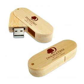 Pen Drive Personalizado Madeira