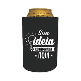 Porta lata de cerveja personalizado