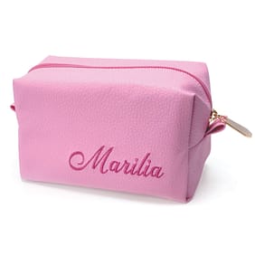 Necessaire De Couro Feminina Personalizada