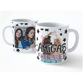 Caneca personalizada com foto e frase