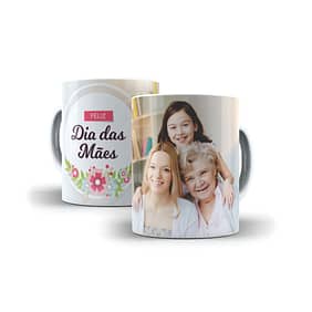 Caneca Personalizada Dia das Mães com Foto