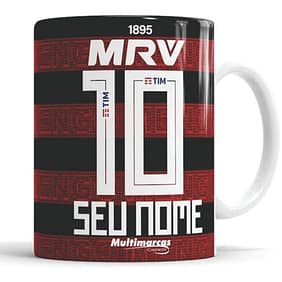 Caneca Personalizada do Flamengo com Foto