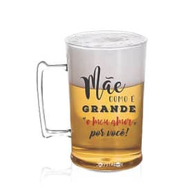 Caneca chopp personalizada acrílico