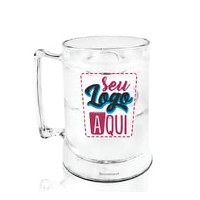 Caneca acrílico personalizada 400ml