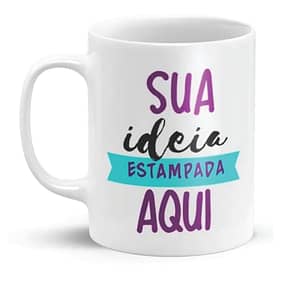 Caneca porcelana para sublimação