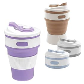 Copo Sanfonado Silicone Personalizado
