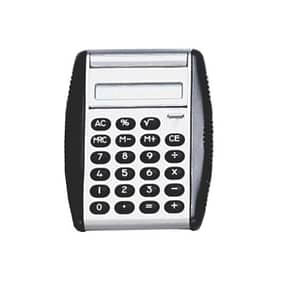 Calculadora com detalhes em Borracha