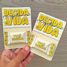 Bala Com Tag Setembro Amarelo Personalizado