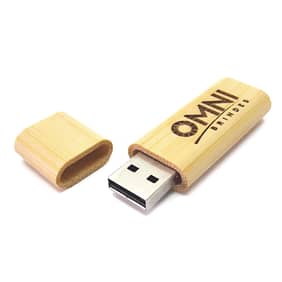 Pen Drive Bambu Reto Personalizado