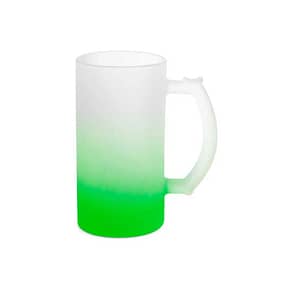 Caneca de Vidro Jateado