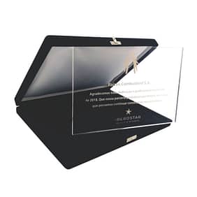 Placa de Homenagem Acrílico