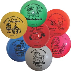 Bolas de Aniversário Personalizadas