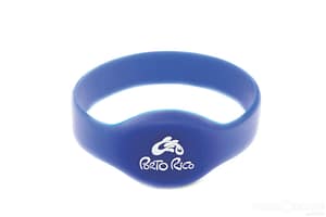 Pulseira de silicone com chip RFID NFC 2