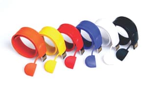 Pulseira bate-enrola com Pen Drive 2