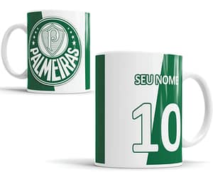 Caneca Personalizada do Palmeiras com Foto