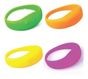 Pulseira de silicone com LED Ativada por movimento 2