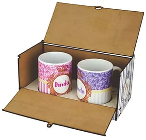 Caneca Branca com Caixa