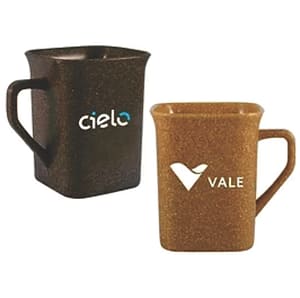 Caneca Quadrada Madeira 2