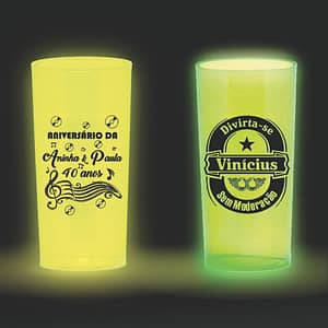 Copos personalizados long drink neon 2