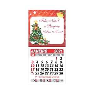 Imã de Geladeira Personalizado Natal 2