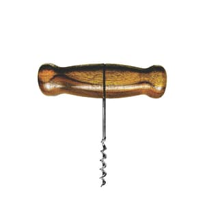 Saca-rolhas de madeira