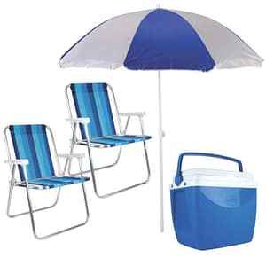 Cadeira de Praia e Guarda Sol Personalizado 2