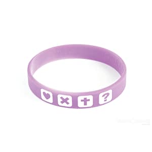 Pulseira de Silicone Religiosa 2