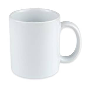 Caneca Branca de Porcelana