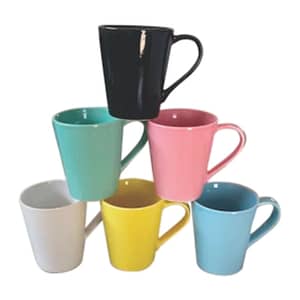 Canecas de Porcelana Coloridas