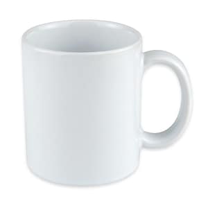 Caneca de Porcelana Branca