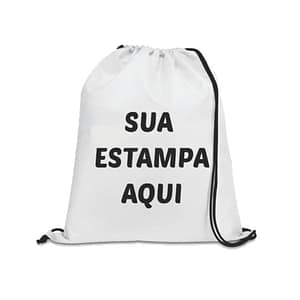 Sacola Tipo Mochila Personalizada