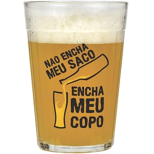 Copos de vidro personalizados aniversário 2