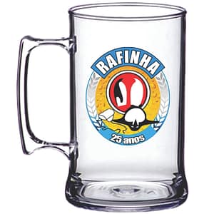 Caneca de chopp personalizada acrílico 3