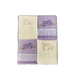 Toalha de academia Bordada