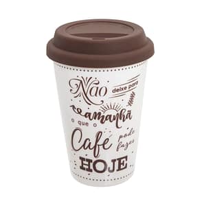 Copo para café com tampa 2