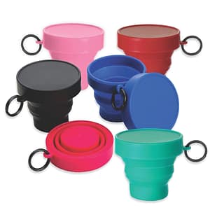 Copo Retratil Silicone Brinde