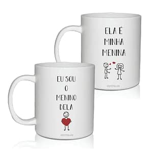 Caneca com nome casal personalizado 2