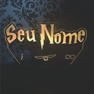 Abajur Personalizado com Nome 2