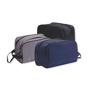 Necessaire Algodão Ziper Duplo 2