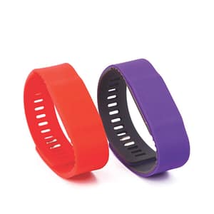 Pulseira de silicone com chip RFID NFC Personalizada 2