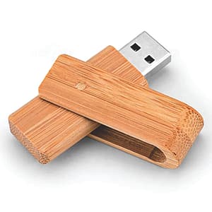 Pen Drive Bambu Giro Oval 2
