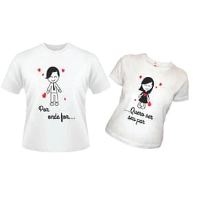 Camisas Personalizadas para Casal
