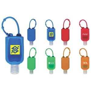Porta Álcool em Gel Chaveiro 2