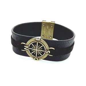 Pulseira Borracha com Bússola 2