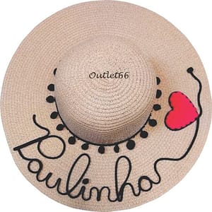 Chapéu de praia dobrável Personalizado 2