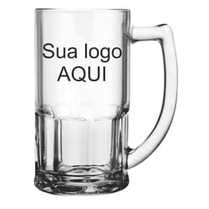 Caneca de chopp de vidro 3
