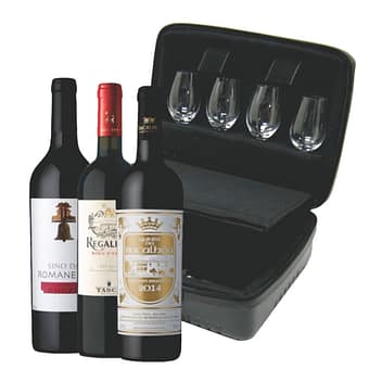 Brinde Kit Vinho Xadrez 4 peças